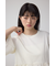 タックスリーブ半袖デザインカットトップス