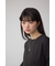 タックスリーブ半袖デザインカットトップス