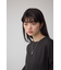 タックスリーブ半袖デザインカットトップス