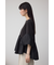 タックスリーブ半袖デザインカットトップス