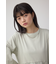 タックスリーブ半袖デザインカットトップス