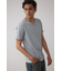 タックフライスVネックTシャツ