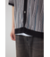 ポロ襟クージーニットトップス