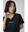 チェストメッセージロゴTシャツ