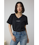 チェストメッセージロゴTシャツ