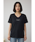 チェストメッセージロゴTシャツ