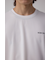 オープンステッチロゴTシャツ
