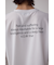 オープンステッチロゴTシャツ