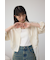 ラウンドヘムドロストシャツ