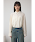 ラウンドヘムドロストシャツ