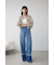 ラウンドヘムドロストシャツ