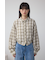 ラウンドヘムドロストシャツ