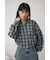 ラウンドヘムドロストシャツ