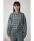 ラウンドヘムドロストシャツ