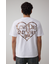 ハートゴールド発泡プリントTEE