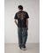 ハートゴールド発泡プリントTEE