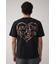 ハートゴールド発泡プリントTEE