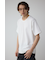 楊柳ジャガードクルーネックTシャツ