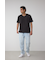 楊柳ジャガードクルーネックTシャツ