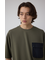 カラースキームドロストTシャツ