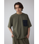カラースキームドロストTシャツ