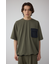 カラースキームドロストTシャツ