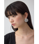 サークルプレートロゴピアス