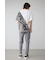 異素材スウィッチングラフィックTEE