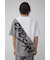 異素材スウィッチングラフィックTEE