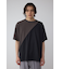 異素材スウィッチングラフィックTEE