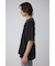 異素材スウィッチングラフィックTEE