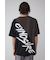 異素材スウィッチングラフィックTEE