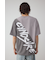 異素材スウィッチングラフィックTEE