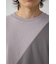 異素材スウィッチングラフィックTEE