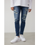 AZUL DENIM リペアスキニー