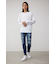 AZUL DENIM リペアスキニー