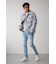 AZUL DENIM リペアスキニー