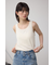 2WAYリブタンクトップ
