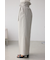 イージーケアリネンライクベルトワイドパンツ