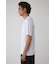AZコットン VネックロゴTシャツ