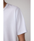 AZコットン VネックロゴTシャツ