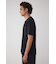 AZコットン VネックロゴTシャツ