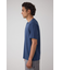 AZコットン VネックロゴTシャツ