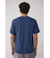 AZコットン VネックロゴTシャツ