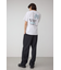 ベア天竺バック刺繍TEE