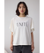 ラッフルスリーブロゴTシャツ