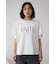 ラッフルスリーブロゴTシャツ