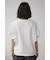 ラッフルスリーブロゴTシャツ