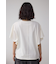 ラッフルスリーブロゴTシャツ