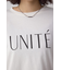 ラッフルスリーブロゴTシャツ